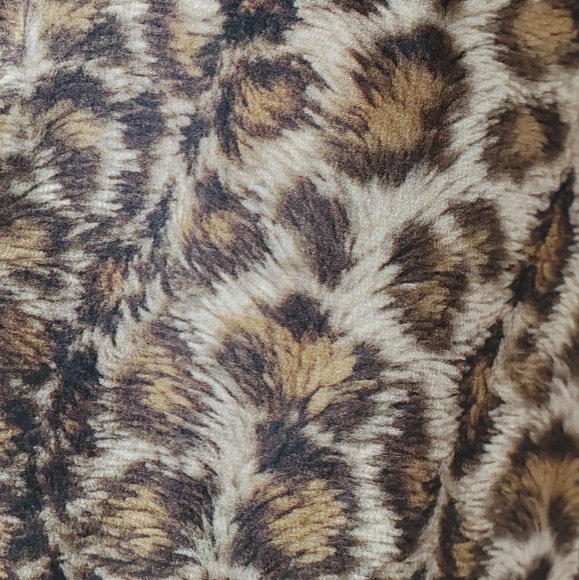 Helmut Lang Brown Animal Print Leopard Tank XS - Picture 5 of 8